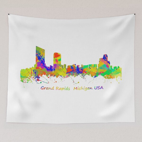 Item preview, Skyline of Grand Rapids  Michigan USA designed and sold by chris2766.