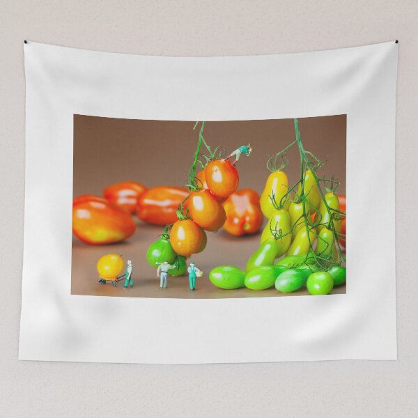 Item preview, Colorful Tomato Harvest miniature art designed and sold by Paul Ge.
