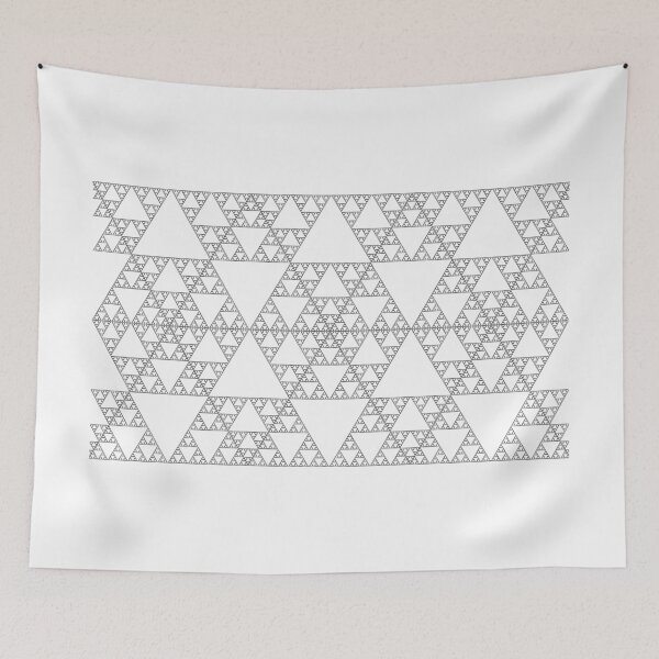 Item preview, Sierpinski fractal triangle designed and sold by NemJames.