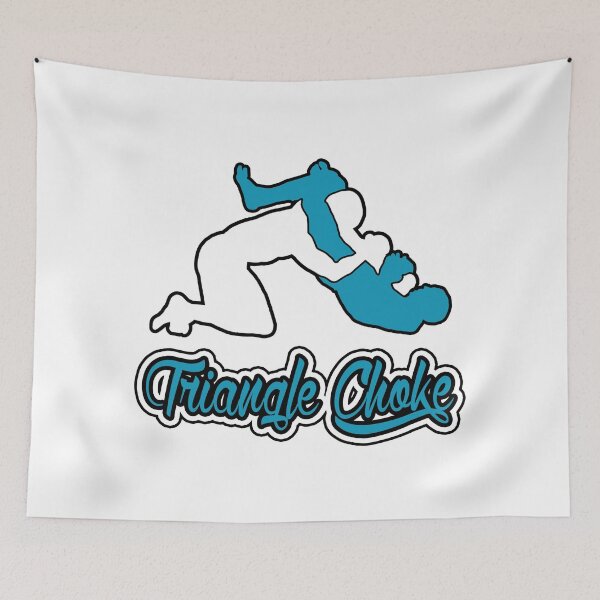 Item preview, Triangle Choke Mixed Martial Arts Blue  designed and sold by yin888.