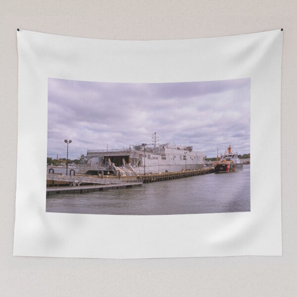 Item preview, Docked At Ft. Trumbull 2 designed and sold by JoeGeraci.