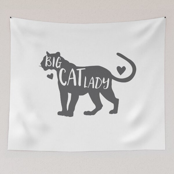 Item preview, BIG CAT LADY designed and sold by jazzydevil.