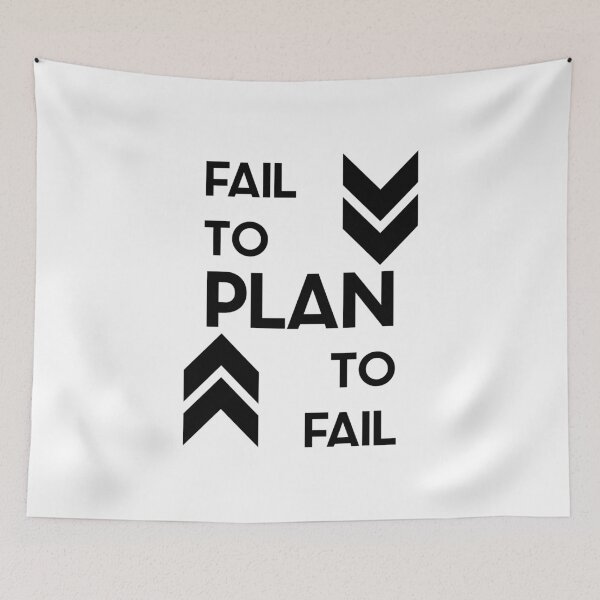 Item preview, Fail to plan to fail designed and sold by Ilze Lucero.