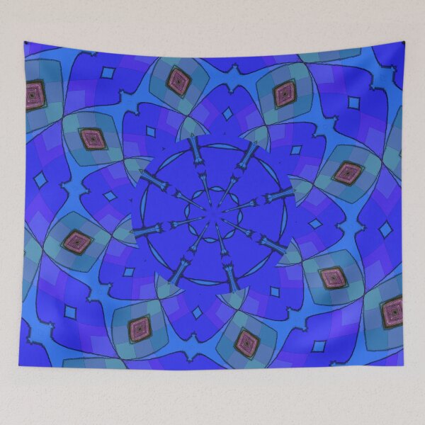 Item preview, Modern Blue Scarf designed and sold by Sarah Curtiss.