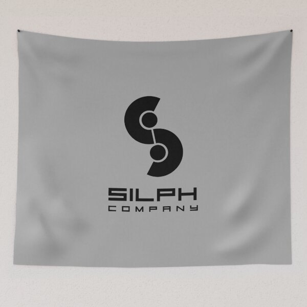 Item preview, Silph Co. Logo (in Black) designed and sold by MagentaBlimp.