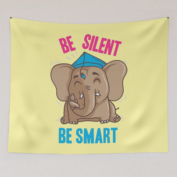 Item preview, Be Silent - Be Smart designed and sold by ElectricRay.