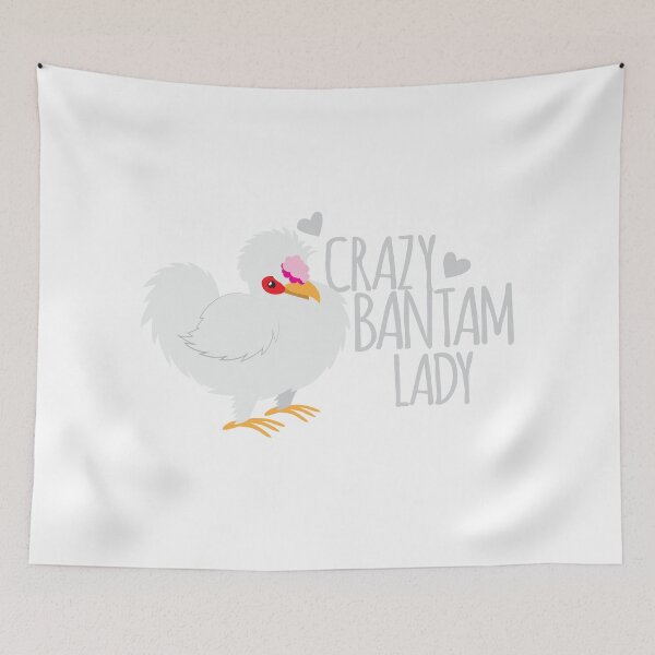 Item preview, Crazy Bantam Lady designed and sold by jazzydevil.