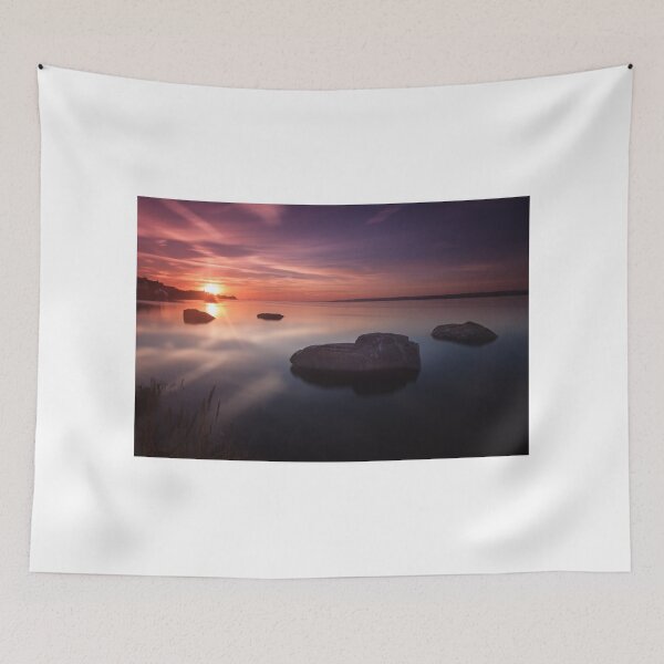 Item preview, Sunset on Loughor Estuary designed and sold by Leighton Collins.