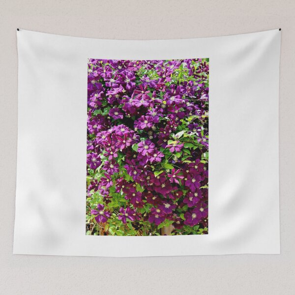 Item preview, Cascading Clematis designed and sold by Kathleen Daley.