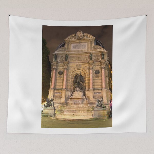 Artikelvorschau, Fontaine Saint Michel © entworfen und verkauft von © Hany G. Jadaa © Prince John Photography.