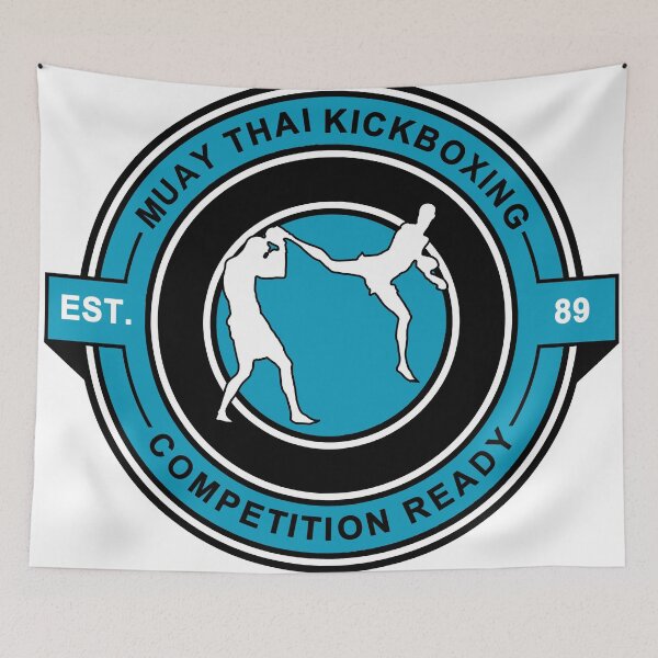 Item preview, Muay Thai Kickboxing Competition Ready Blue  designed and sold by yin888.