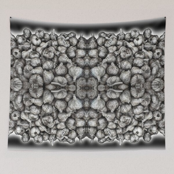 Item preview, Garlic Mirrored Duvet designed and sold by GolemAura.