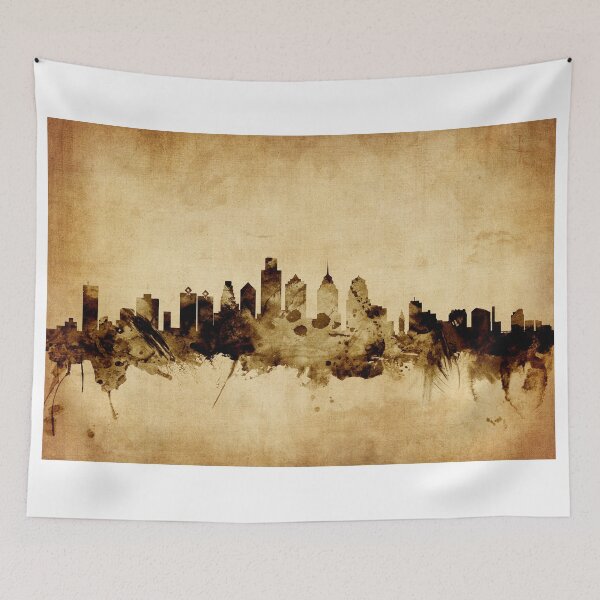 Item preview, Philadelphia Pennsylvania Skyline designed and sold by ArtPrints.