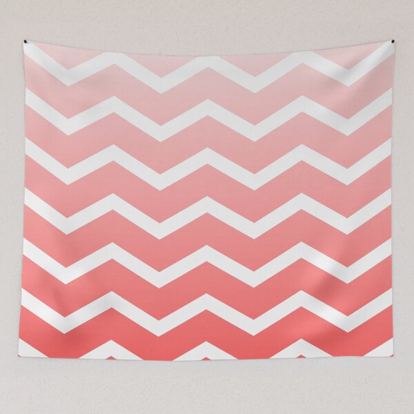 Item preview, LightPink Ombre Fade Chevrons designed and sold by ImageNugget.