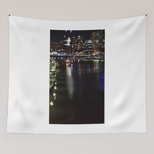 Item preview, MELBOURNE CITY - NIGHT designed and sold by kazaroodie.