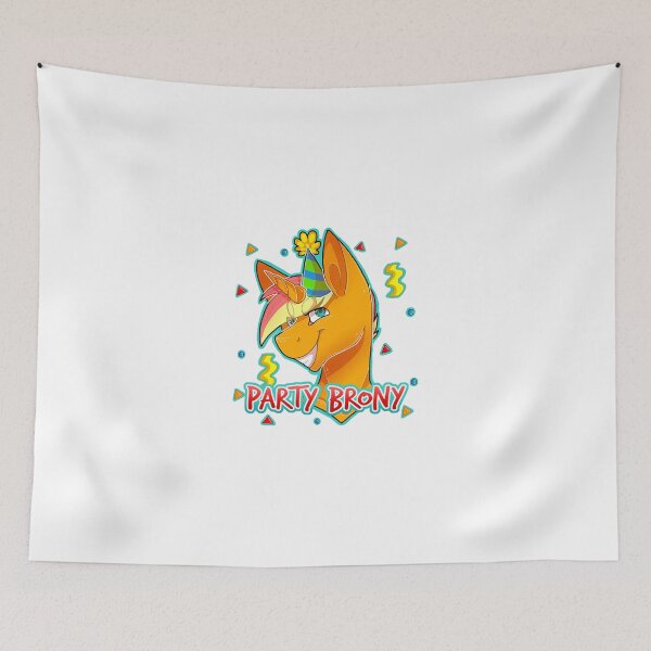 Item preview, PARTY BRONY - MLP by CCwolfie designed and sold by Dacdacgirl.