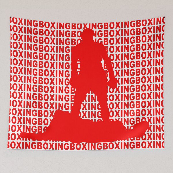 Item preview, Muhammad Ali vs Sonny Liston Iconic Silhouette Pose Red designed and sold by yin888.
