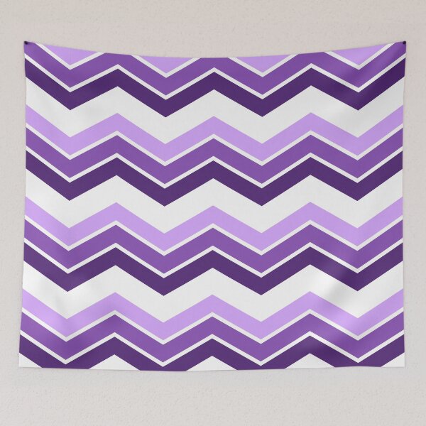 Item preview, LightPurple Ombre Chevrons designed and sold by ImageNugget.