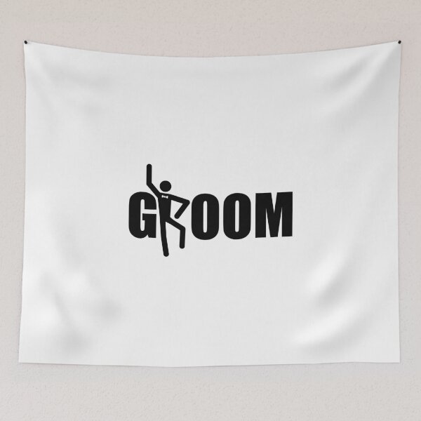 Item preview, Groom (Black Print) designed and sold by toodystark.