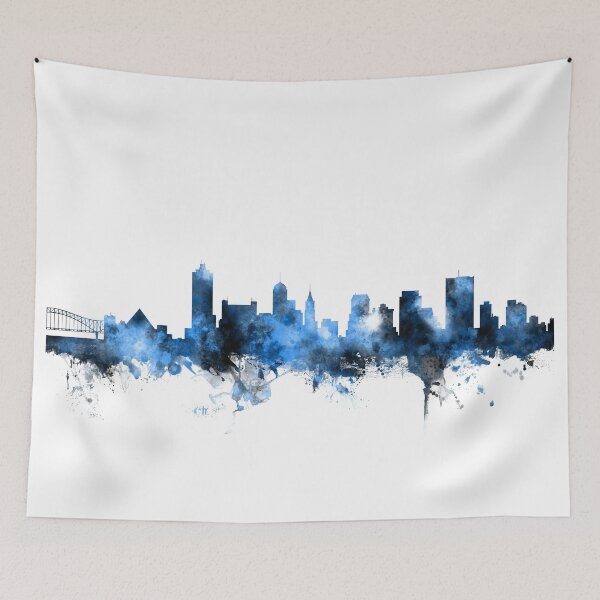 Item preview, Memphis Tennessee Skyline designed and sold by ArtPrints.
