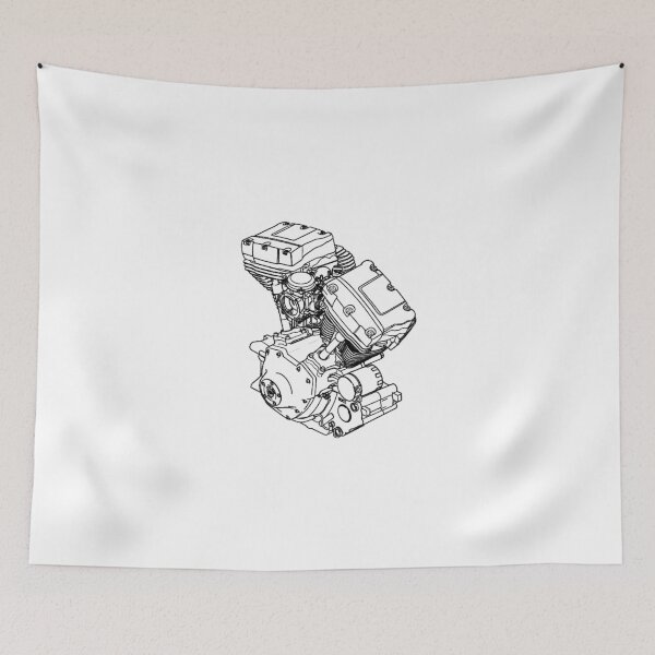 Item preview, Blockhead (side view - White and Black) designed and sold by timothybeighton.