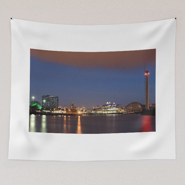 Item preview, River Clyde at Night designed and sold by Maria Gaellman.