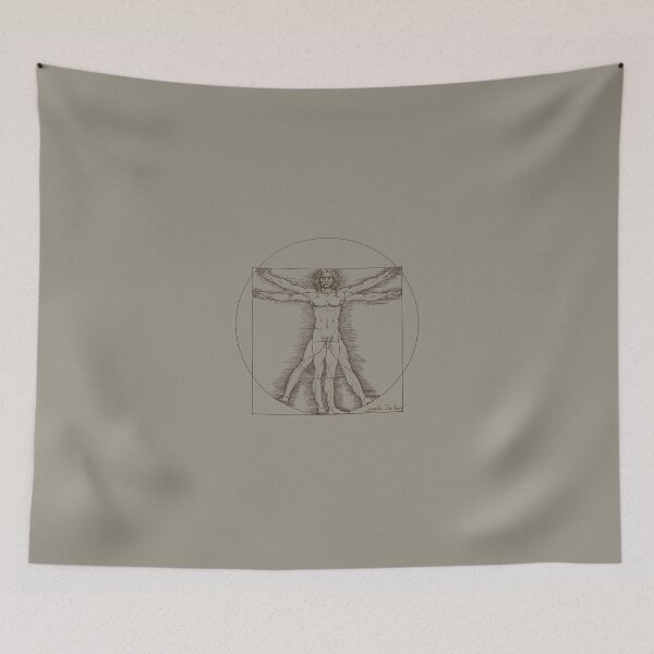 Item preview,  Vitruvian man by Leonardo Da Vinci  designed and sold by cpinteractive.