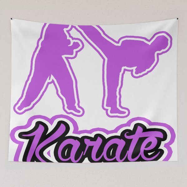 Item preview, Karate Side Kick Purple  designed and sold by yin888.