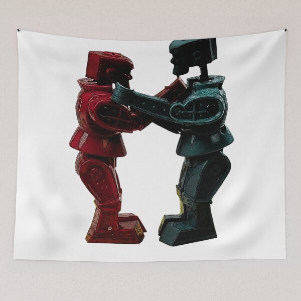 Item preview, Vintage Fighting Robots 1 designed and sold by Benedict Middleton.