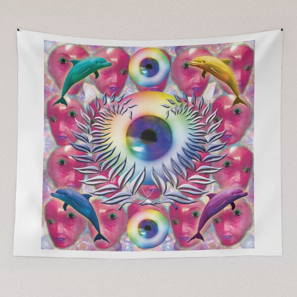 Item preview, TRICK EYE'D DOLPHIN designed and sold by STORMYMADE.