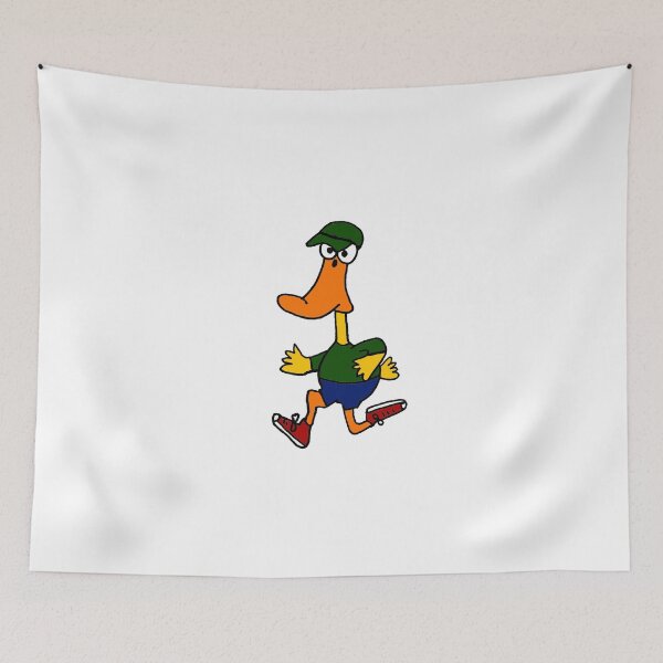 Item preview, Funny Duck Jogging Cartoon designed and sold by Nature's Fancy.