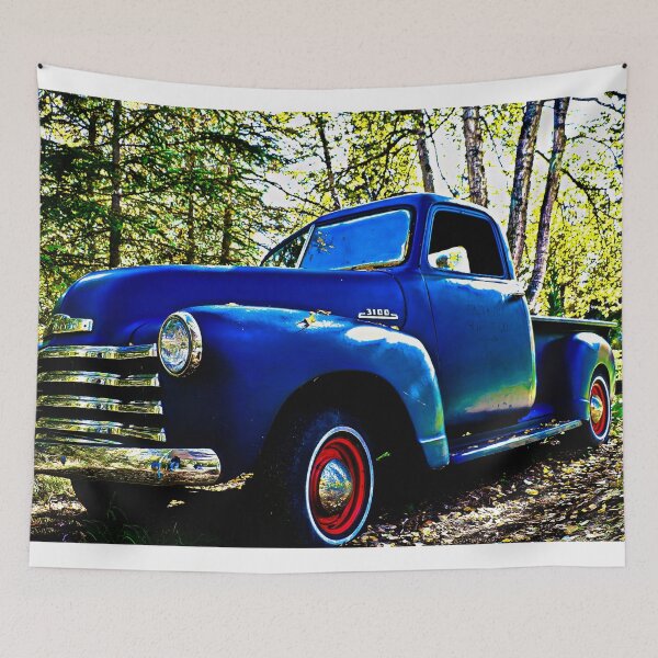Item preview, Old Blue Truck designed and sold by ADM Photography.