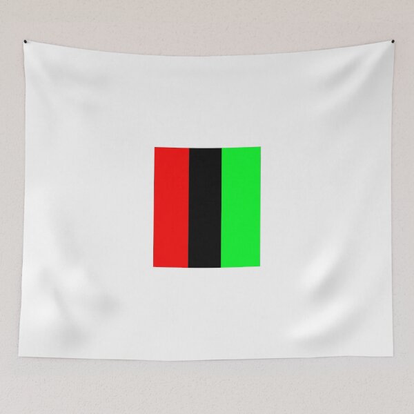 Item preview, RBG Pan African Movement Flag - MoorMan designed and sold by Hamzah Najieullah.