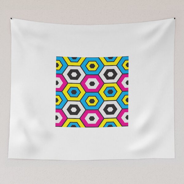 Item preview, Hexagons-Fabri stack designed and sold by mmabery14.