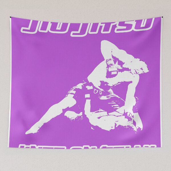 Item preview, Brazilian Jiu Jitsu Knee On Belly Purple  designed and sold by yin888.