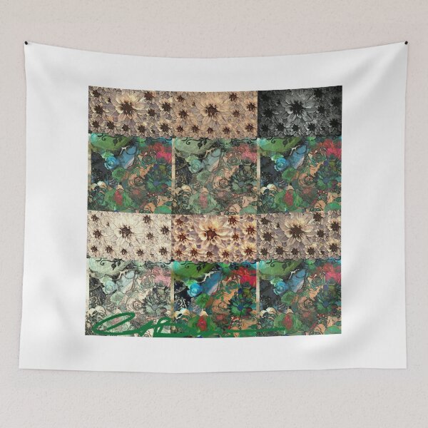 Item preview, Garden Bed Collage designed and sold by cataleabianco.