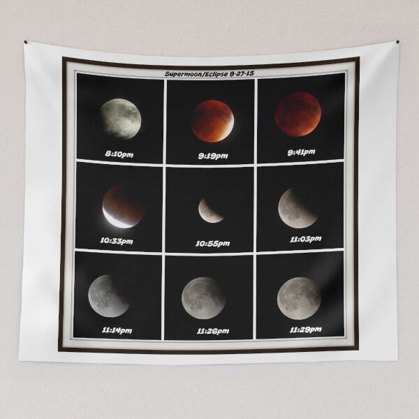 Item preview, Supermoon & Eclipse - September 27, 2015 designed and sold by Frankie Cat Photography.