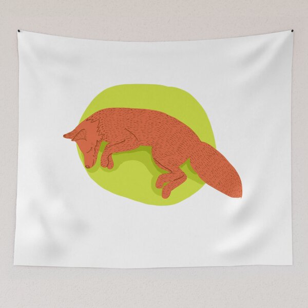 Item preview, Sleeping FOXY designed and sold by ourtinyinfinite.