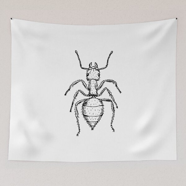 Item preview, Ant Drawing designed and sold by goldenmenagerie.