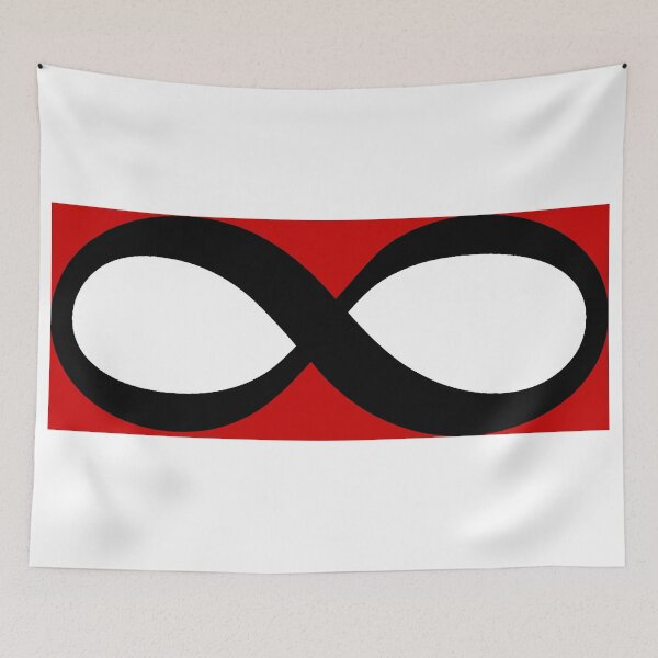 Item preview, Infinity - Red designed and sold by Fiona Doyle.