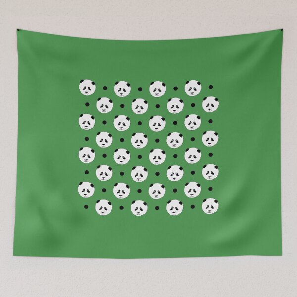 Item preview, Giant panda grass green designed and sold by NemJames.