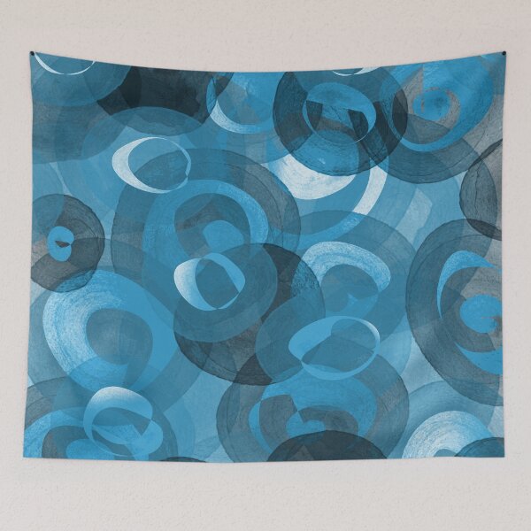 Item preview, Winter Blues Swirl designed and sold by umeimages.
