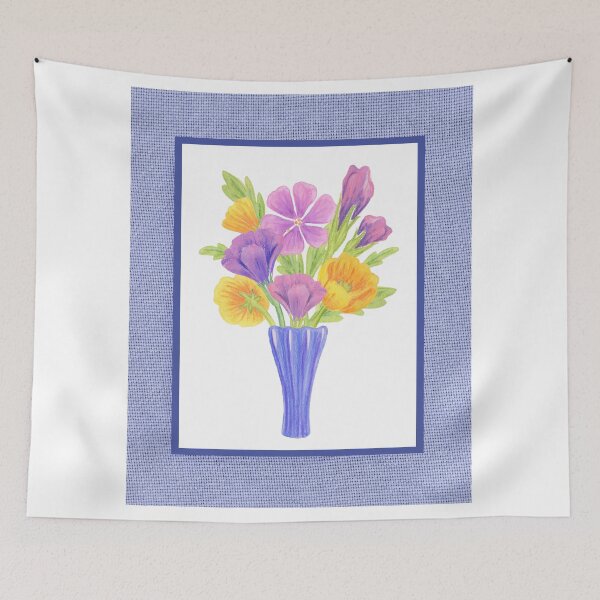 Item preview, Baby Blue Flower Bouquet  designed and sold by Irina Sztukowski.