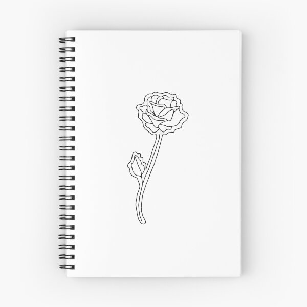 Item preview, Line Art Rose with Outline designed and sold by Merlino214.