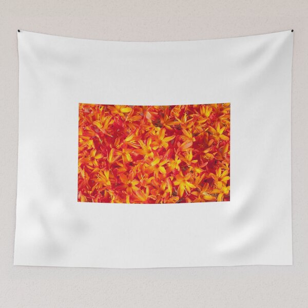 Item preview, Orange flowers designed and sold by Marie Carr.