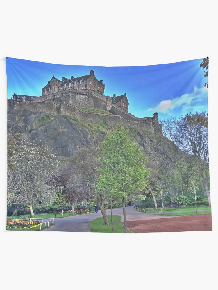 "Edinburgh Castle" Tapestry by FollowingTLites Redbubble