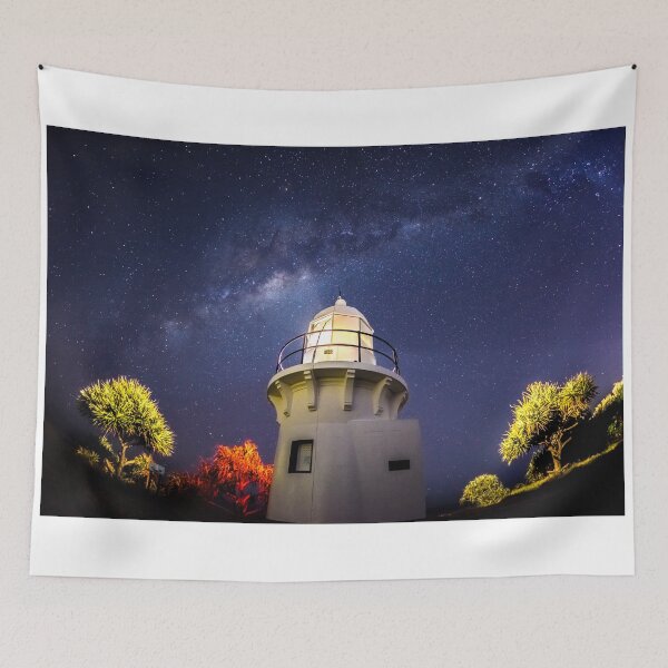 Item preview, Milky Way over Lighthouse designed and sold by JesseShawPhotos.