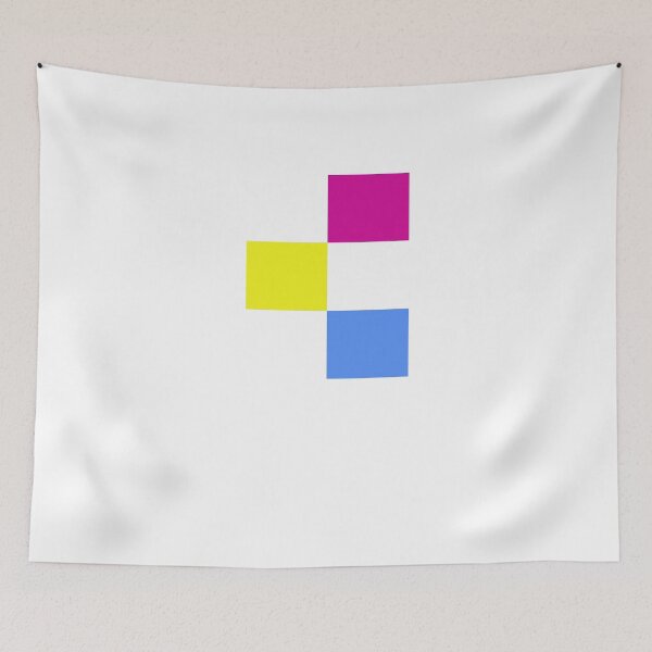 Item preview, Pansexual pride squares designed and sold by StephJp.