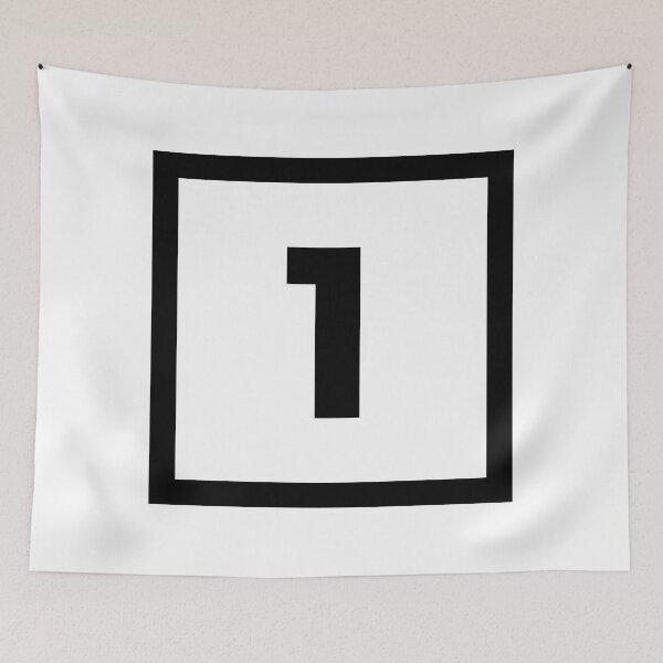 Item preview, Alphabet "1" designed and sold by Hell-Prints.