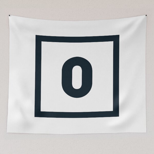 Item preview, Alphabet "0" designed and sold by Hell-Prints.